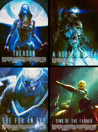 Illustration for article titled These Lovely Fan Made Posters Are For Mass Effect Movies I'd Actually Love To See